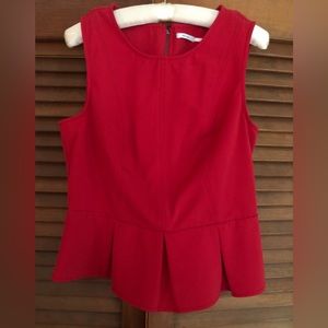 Red dressy sleeveless top l Kimchi Blue l size L